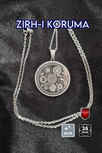 Miss TBee 🙏 Armor-Protective (Evil Eye Protection Talisman) Steel Necklace �...