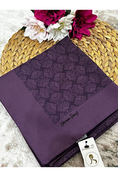 HAREM SCARF Gold Sahra Eşarp Mürdüm