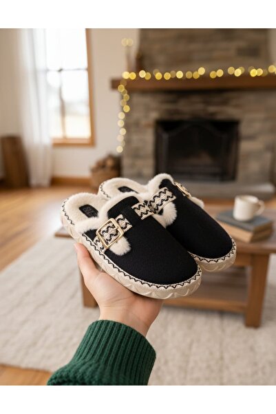 SCL SLC Tokalı Kapalı Ev Terliği