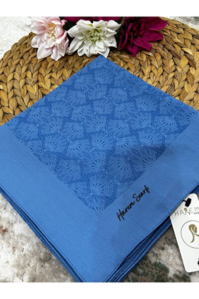 HAREM SCARF Золота шарф Сахра Синій