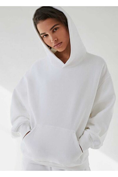 YRN COLLECTION Unisex Γυναικεία Ανδρική Φούτερ Oversize Basic Απλό με κουκούλα