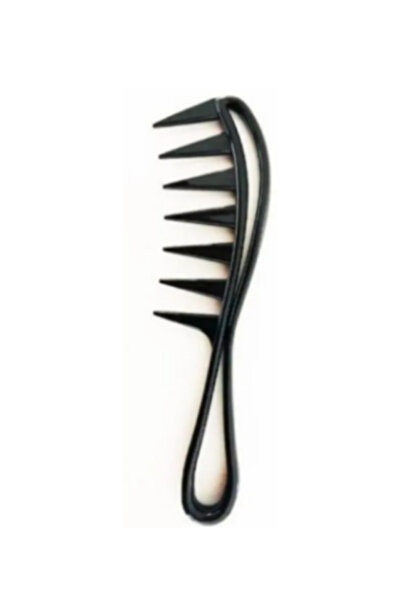 Acarlar Ticaret Profesyonel Geniş Aralıklı Wax Şekil Verme Tarağı Siyah