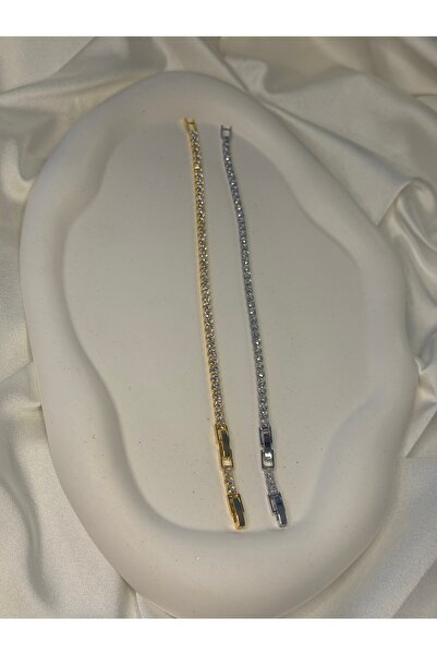 stainles steel Paslanmaz Çelik Gold ve Silver 2’li Su Yolu Bileklik Seti