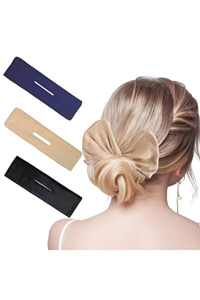 Arabest 3 pieces of hair bun machine, fashionable lazy curling iron, suitable...
