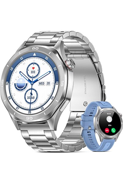 ZEAH Military Smart Watch for Men, 1.52'' HD Rugged Fitness Smartwatch