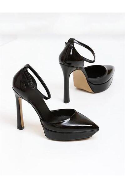 Giydim Gidiyor Shelli Rugan Topuklu Ayakkabı Siyah