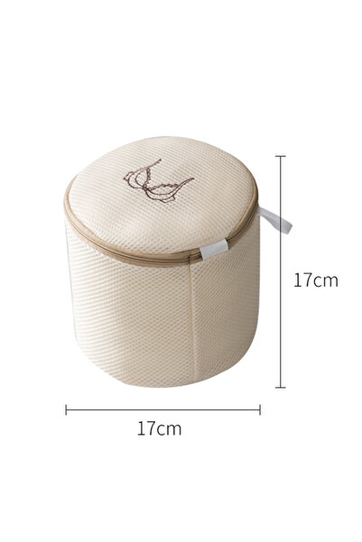 Choice9 طقم أكياس غسيل حمالات الصدر بيج اللون لغسالات الملابس، سلة تنظيم ملاب...