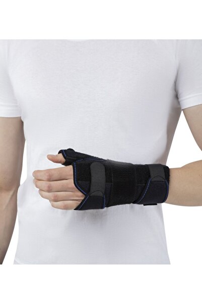 Saatistan El Bilek ve Baş Parmak Destekli Rahat Spor Eldiveni