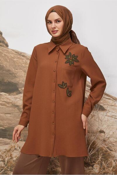 Alvina Shirt Collar Tunic 45943