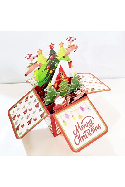 Choice بطاقتان تهنئة ثلاثية الأبعاد منبثقة، بطاقات عيد ميلاد مجيد، بطاقات تهن...