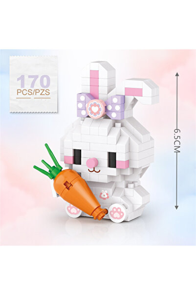 Choice3 8610 8 Styles Cute Animal Mini rabbit Building Blocks Puppy Cat Model...