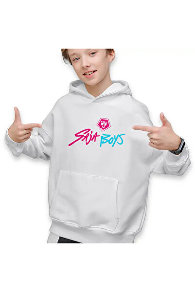 OEM Παιδικό Φούτερ με Κουκούλα για Αγόρια Huntrix Saja Boys Kpop Legends