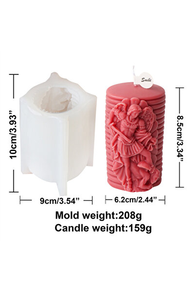 choice2 قالب يسوع 2 بتصميم جديد ثلاثي الأبعاد من السيليكون لصنع شموع على شكل ...