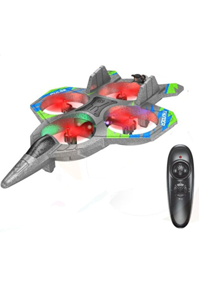 Toybox طائرات تحكم عن بعد للأطفال، طائرة مقاتلة تعمل بالتحكم عن بعد مع إضاءة،...