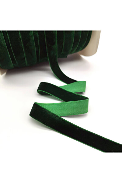 Choice شريط مخملي أخضر داكن بعرض 6 مم وطول 5 ياردات (6-25 مم) لتزيين حفلات ال...