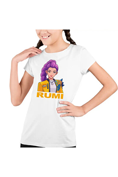 OEM Tricou Copii Fete Huntrix Rumi Kpop Demon Hunters