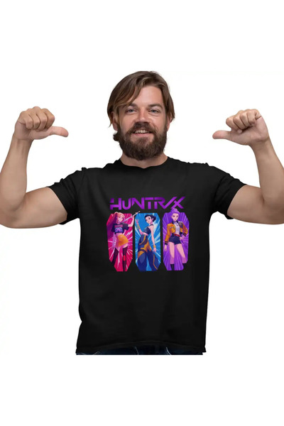 OEM Ανδρικό T-Shirt Huntrix Kpop Hunters