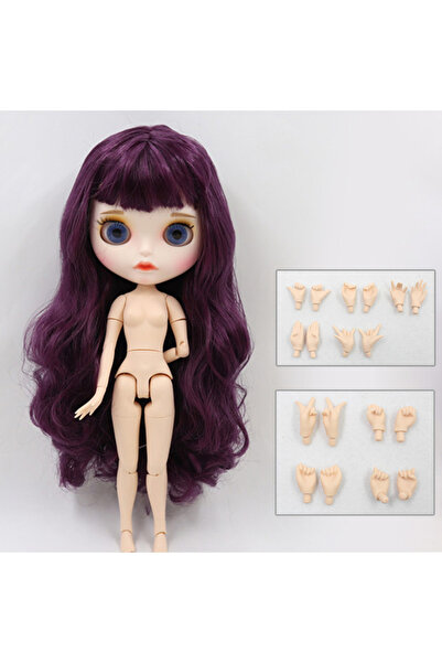 Choice دمية بليث من دي بي إس، مقاس 1/6، لون أزرق داكن، وجه مطفي، جسم مفصلي، ط...