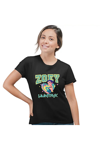 OEM Tricou Femei Huntrix Zoey Kpop Demon Hunters