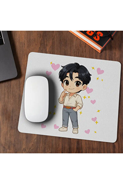 OEM Mousepad Huntrix Saja Boys Jinu Chibi Kpop