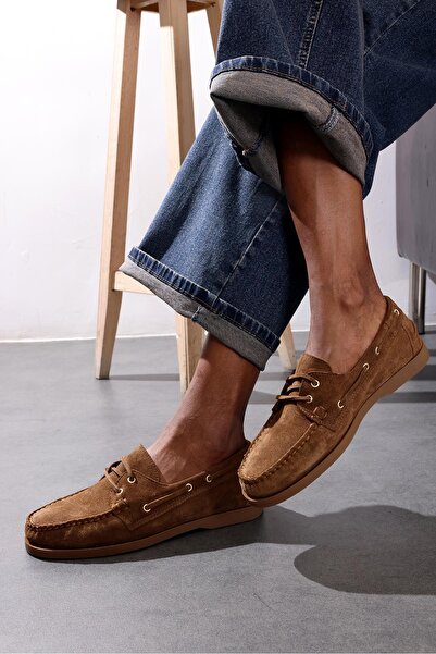 5in1Canpolat Bal Suede Classic Shoes 25533