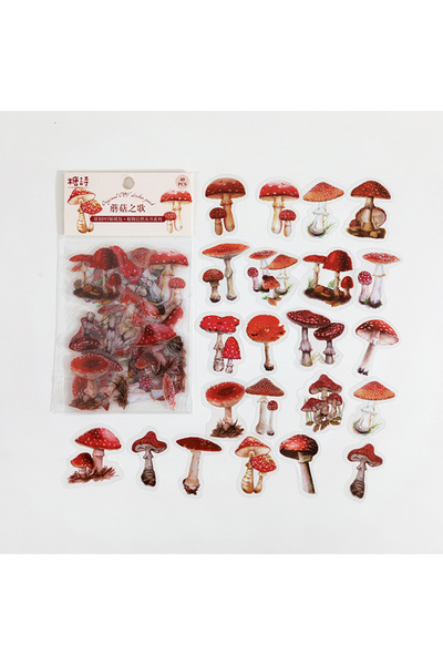 Choice 1 40 Pcs/Set Plant Nature Flower Decorative PVC Sticker Scrapbooking d...
