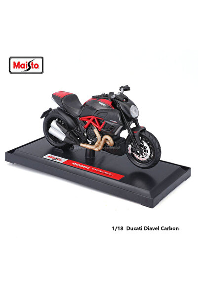 Maisto SUPER NAKED V4 S Ducati Panigale V4 S Corse 1:18 Scale Alloy Motorcycl...