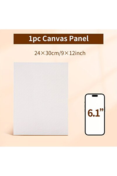 Choice4 لوحات قماشية للرسم، مقاس 24×30 سم (9×12 بوصة)، 8 مقاسات، لوحات قماشية...