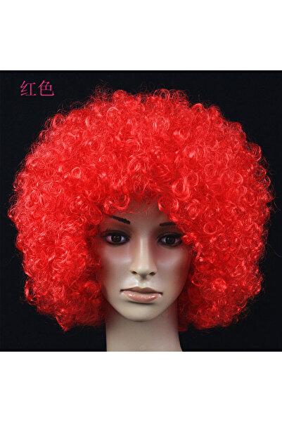 Choice شعر مستعار مموج مجعد من إل بيرفورمانس، شعر مهرج، مناسب للتنكر، مناسب ل...