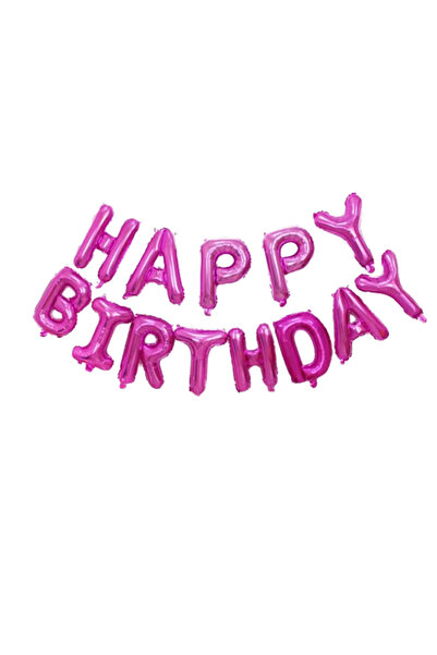 Choice 16INCH pink 16 inch Letters HAPPY BIRTHDAY Foil Balloons Happy Birthda...