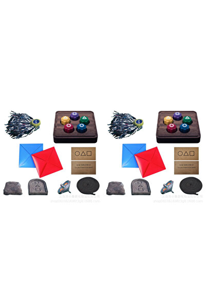 Choice6 Choice F 2SETS 1-3Sets Dice Gong-gi Game Calamari Game Sets Circle Tr...