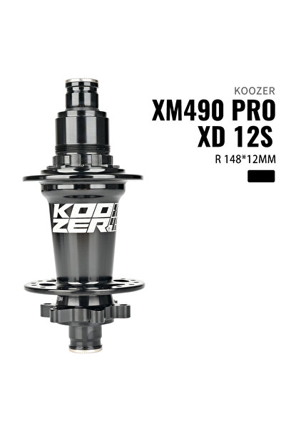 Choice محور دراجة جبلية Koozer XM490 PRO Boost 28H 32 Holes 148x12 XD 32H BK ...