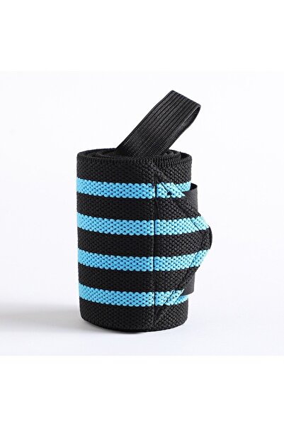 Choice قطعة واحدة زرقاء، رباط معصم، دعامة معصم، أربطة رفع أثقال فائقة القوة، ...