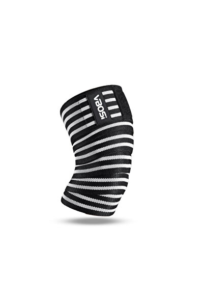 Choice رباط ركبة مطاطي قابل للتعديل، أبيض، مقاس واحد، قطعة واحدة، لدعم رفع ال...