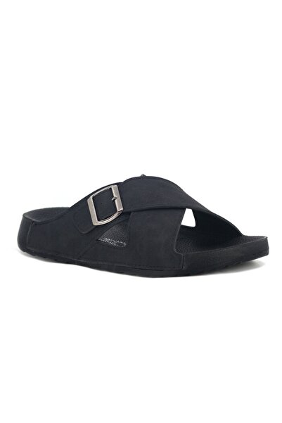 ARİSS Unisex Cross Buckle Sport Sole Casual Slippers