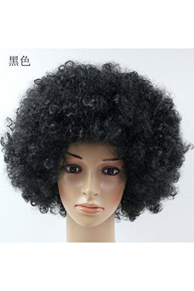 Choice شعر مستعار مموج ومجعد عالي الأداء على شكل شعر مهرج، مناسب لحفلات الكري...