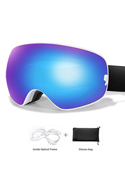 Choice نظارات التزلج على الجليد SA9-OA للرياضات الخارجية، مضادة للضباب، حماية...