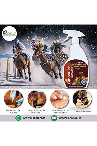 Bionatura Bioneat GCC Equestrian Natural Skin Care - 750ml - Non toxic - 100% Organic & Biodegradabl
