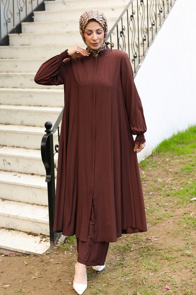 KADEEM Nessa Hajj & Umrah Set – Viscose Star Fabric (Sizes 38–48)