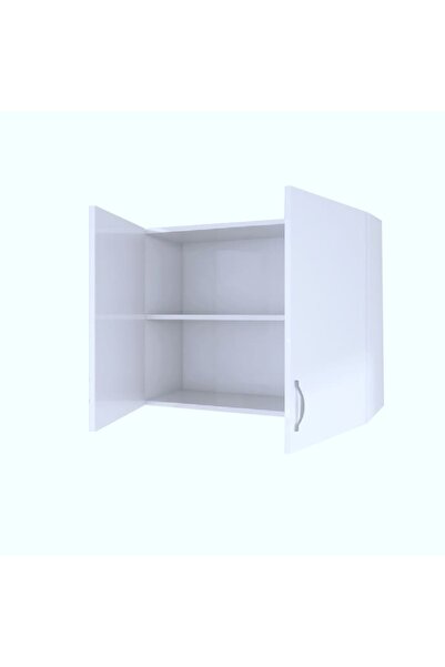OEM Corp Suspendat Bucatarie Alfa 80x60x33cm, Culoare Alb Mat, Pal 18mm