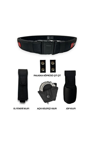 a+ aksoy tactical Özel Güvenlik Yazılı Palaska Kılıflı Set