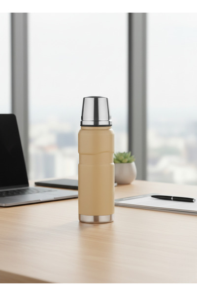 Elista Stainless Steel Thermos 500 ml Double Layer Leakproof 12 Hours Hot, 24...