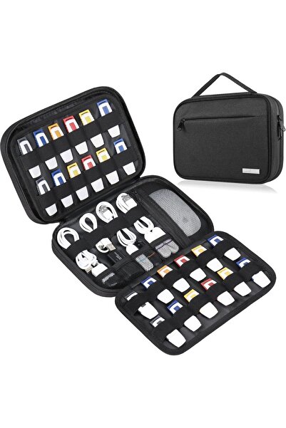 Lacdo علبة محرك أقراص فلاش USB، حامل محرك أقراص الإبهام، منظم علبة محرك الأقر...