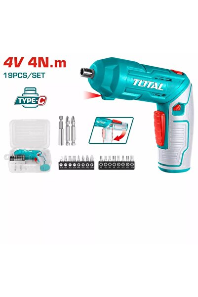 TOTAL - Surubelnita electrica4V HEX 1/4"