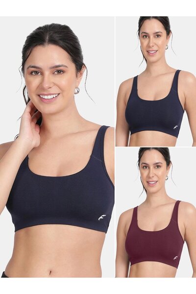 Envie By Styli Pack of 2 - Removable Pad Sports Bra