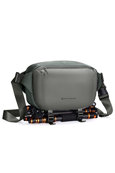 K&F CONCEPT حقيبة كتف 2 في 1 بسعة 10 لترات للاستخدام اليومي والتصوير الفوتوغر...