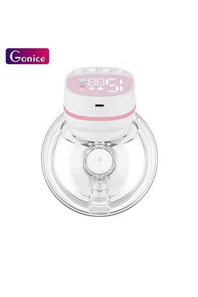 Gonice Breast Pump Hands Free Anti-Backflow Food-Grade Portable Low Noise Wireless Wearable Breastfe