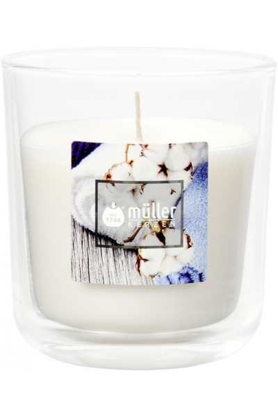 Mueller kerzen LUMANARE PARFUMATA IN PAHAR 88/80 MM-SOFt cotton