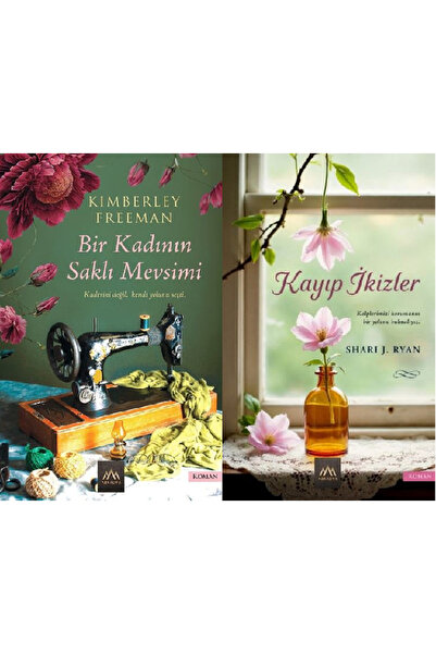 Arkadya Yayınları Bir Kadının Saklı Mevsimi + Kayıp İkizler 2 Kitap Set