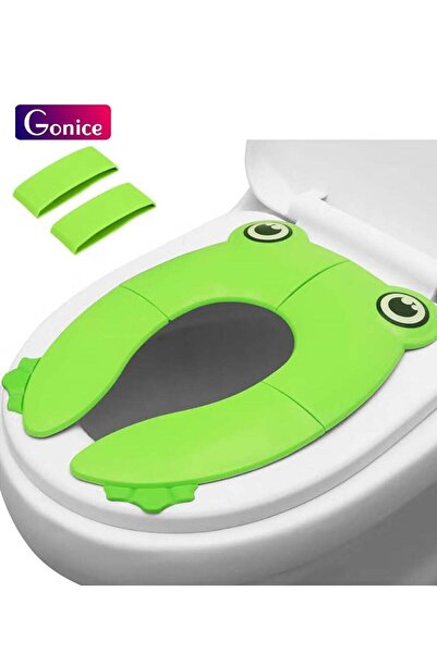 Gonice غطاء مقعد المرحاض | مقعد مرحاض قابل للطي للسفر للأطفال والتدريب على استخدام المرحاض | غطاء محمول
